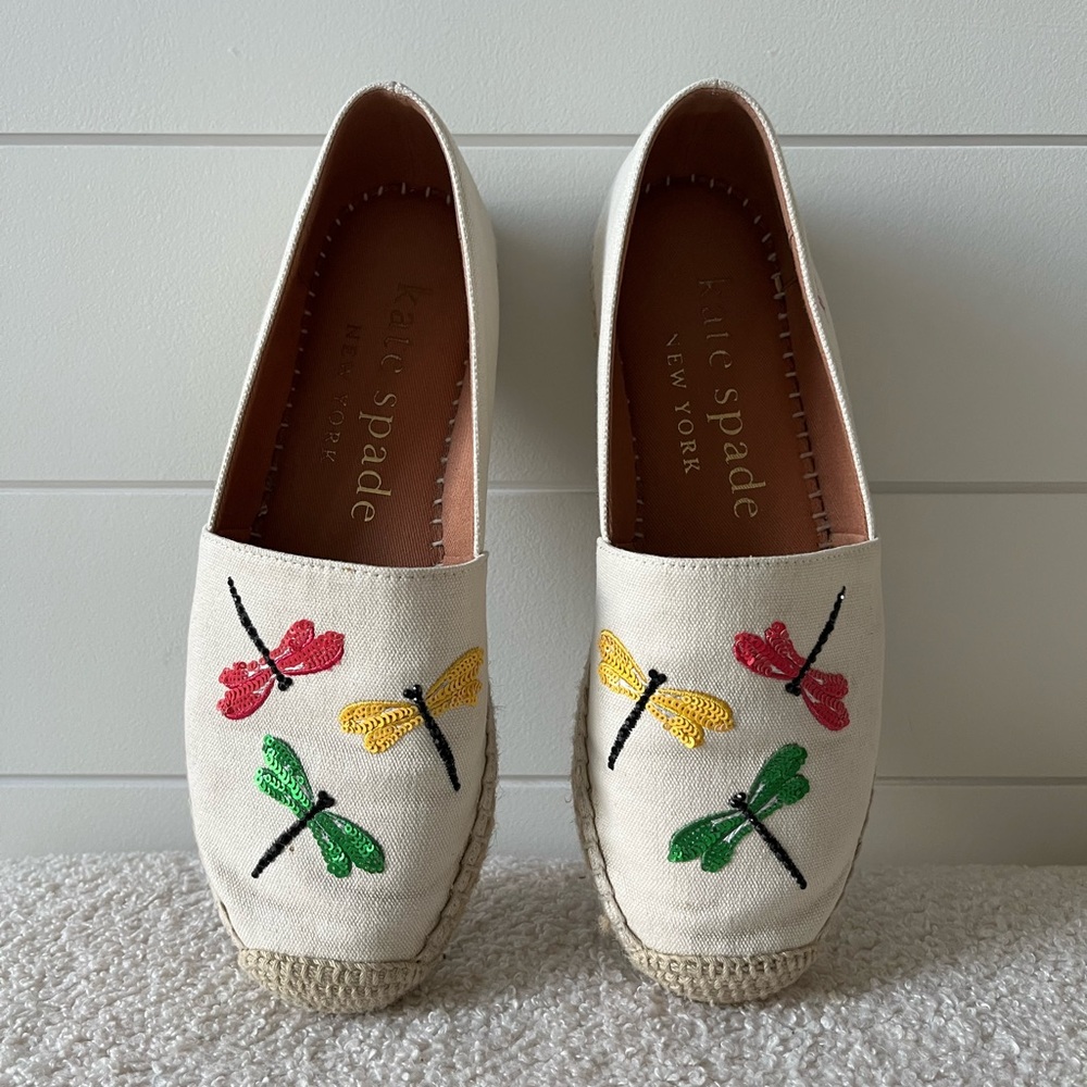 Kate Spade flat Espadrilles size 6.5